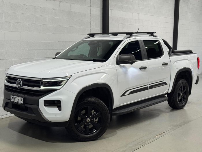 2025 Volkswagen Amarok TDI600 PanAmericana NF MY25 4X4 Constant Clear White