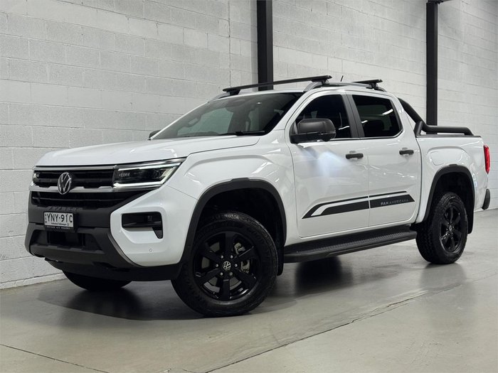 2025 Volkswagen Amarok TDI600 PanAmericana NF MY25 4X4 Constant Clear White
