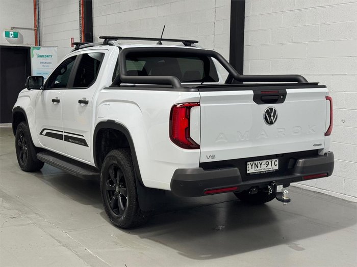 2025 Volkswagen Amarok TDI600 PanAmericana NF MY25 4X4 Constant Clear White
