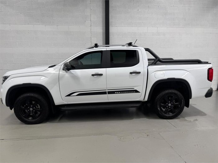 2025 Volkswagen Amarok TDI600 PanAmericana NF MY25 4X4 Constant Clear White