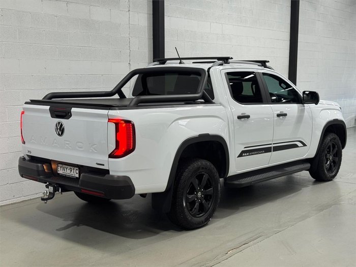2025 Volkswagen Amarok TDI600 PanAmericana NF MY25 4X4 Constant Clear White