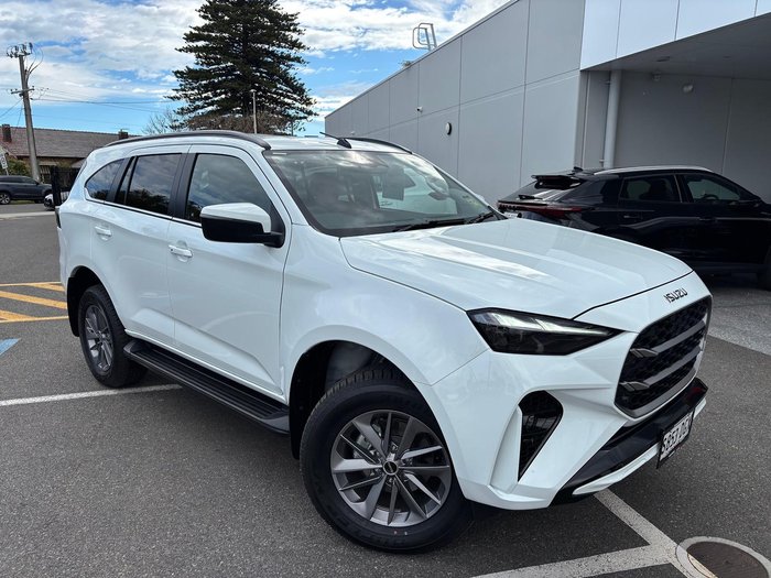 2025 Isuzu MU-X LS-U MY25 4X4 Dual Range Mineral White