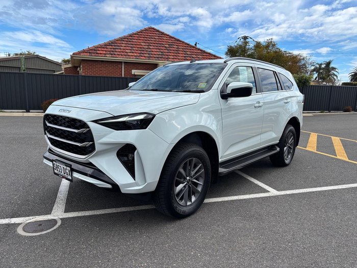 2025 Isuzu MU-X LS-U MY25 4X4 Dual Range Mineral White