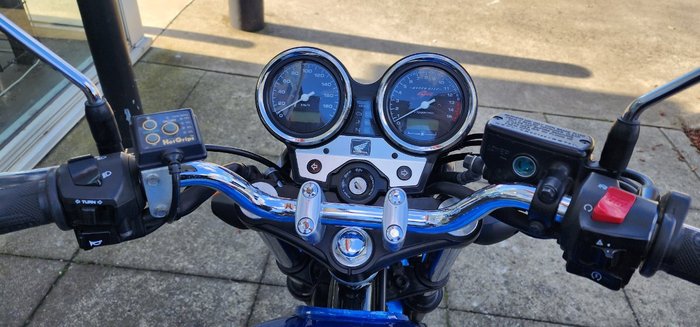 2008 Honda CB400A BLUE
