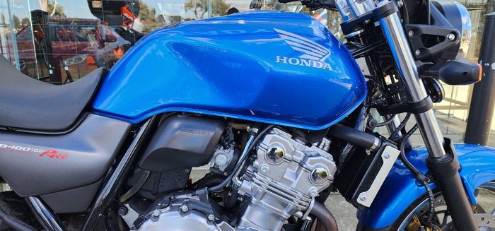 2008 Honda CB400A BLUE