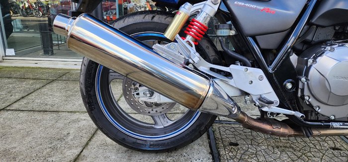 2008 Honda CB400A BLUE