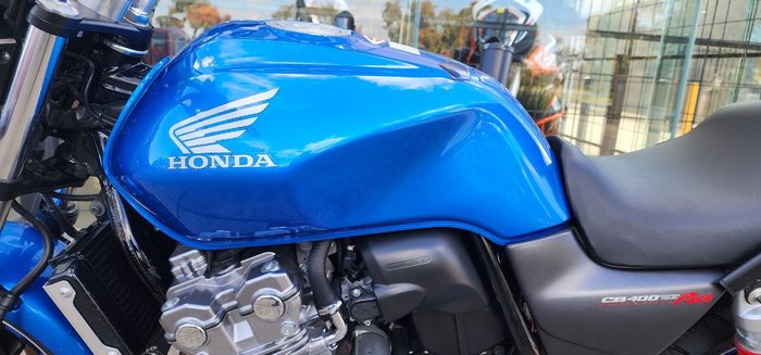 2008 Honda CB400A BLUE