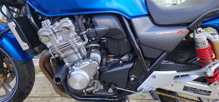 2008 Honda CB400A BLUE