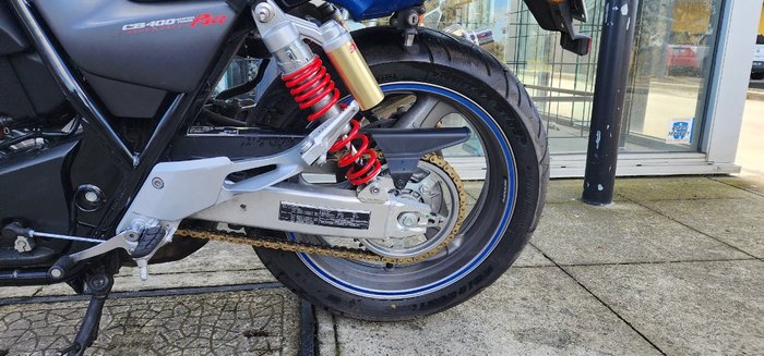 2008 Honda CB400A BLUE