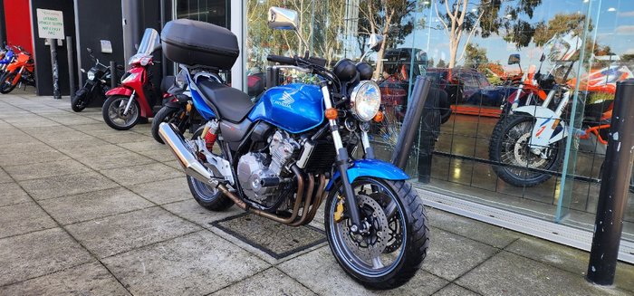 2008 Honda CB400A BLUE