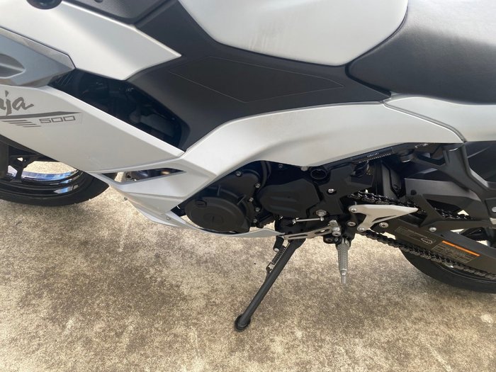 2024 Kawasaki NINJA 500 White