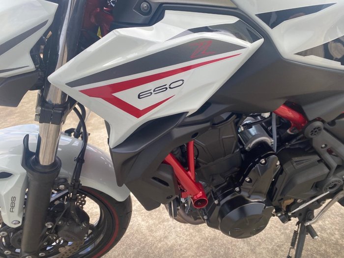 2021 Kawasaki Z650L (LAMS) White