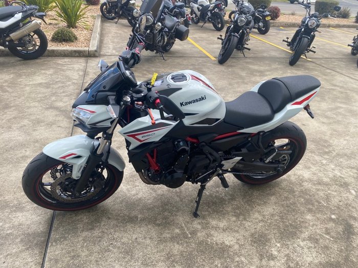 2021 Kawasaki Z650L (LAMS) White