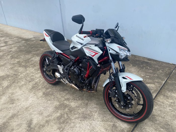 2021 Kawasaki Z650L (LAMS) White