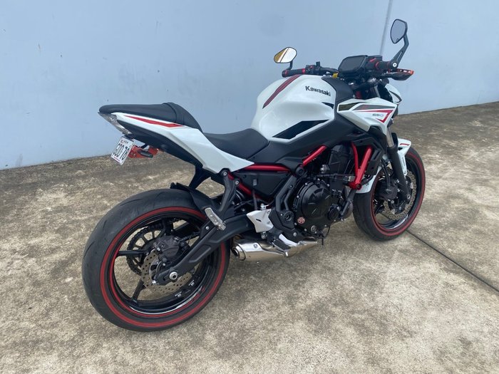2021 Kawasaki Z650L (LAMS) White