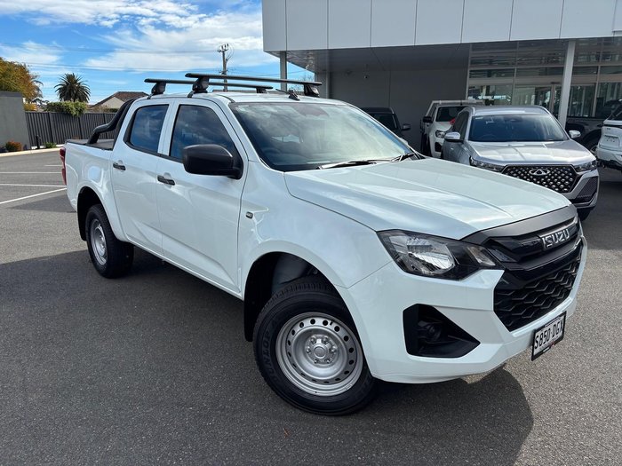 2025 Isuzu D-MAX SX High Ride MY24 4x2 Mineral White