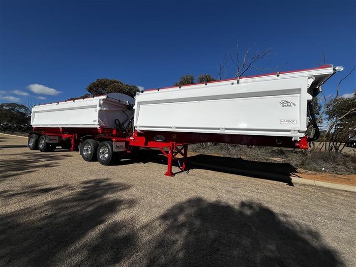 2024 Bruce Rock Engineering 19M Side Tipper B Double