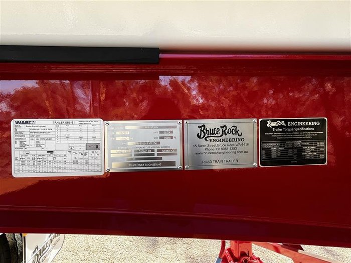 2024 Bruce Rock Engineering 19M Side Tipper B Double