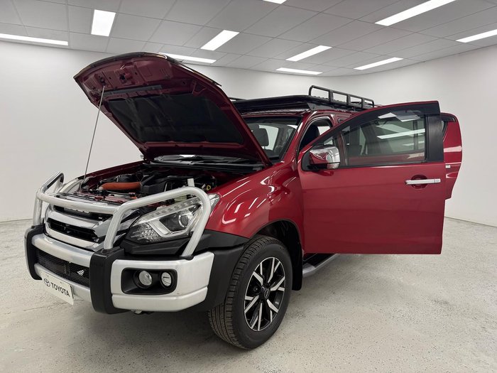 2020 Isuzu MU-X LS-T MY19 4X4 Dual Range Magnetic Red