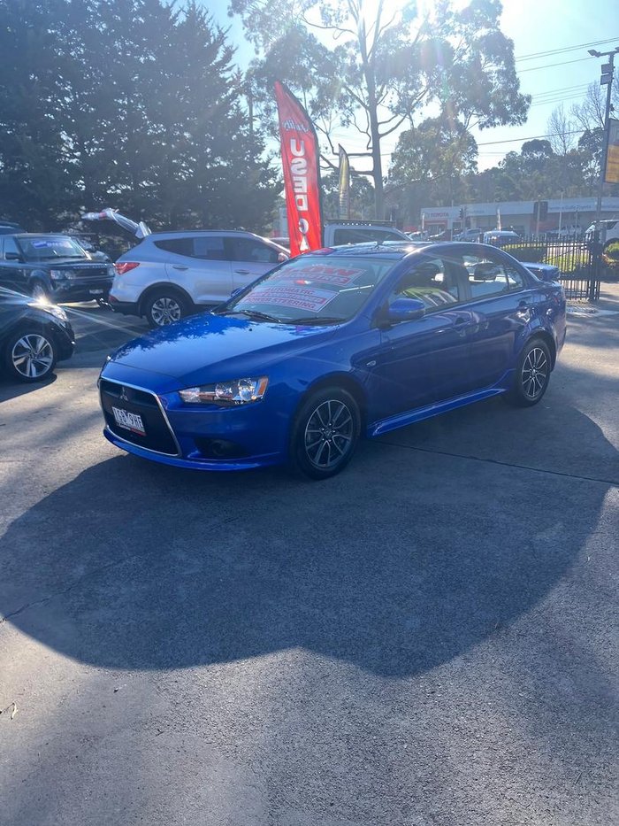 2015 Mitsubishi Lancer ES Sport CJ MY15 Lightning Blue