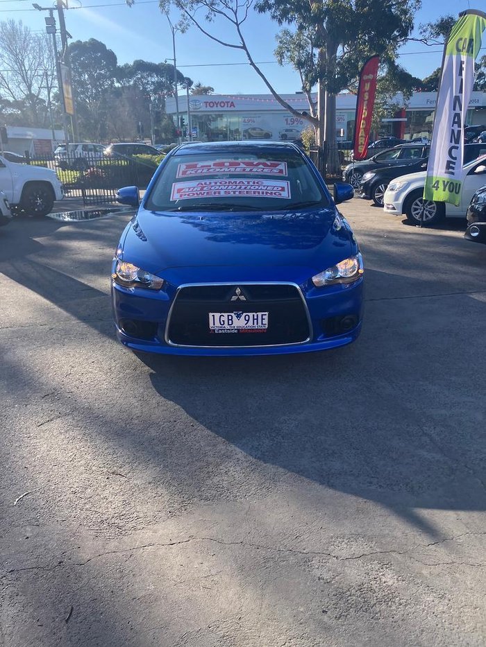 2015 Mitsubishi Lancer ES Sport CJ MY15 Lightning Blue