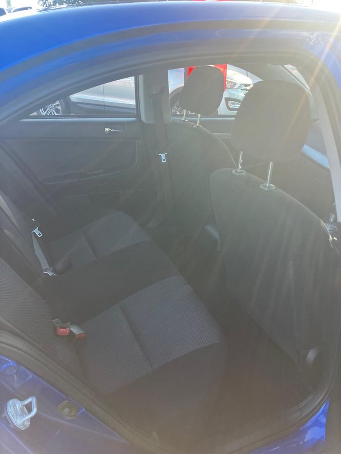 2015 Mitsubishi Lancer ES Sport CJ MY15 Lightning Blue