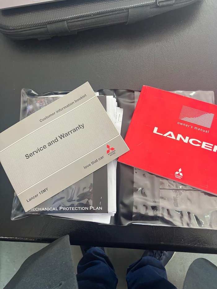 2015 Mitsubishi Lancer ES Sport CJ MY15 Lightning Blue