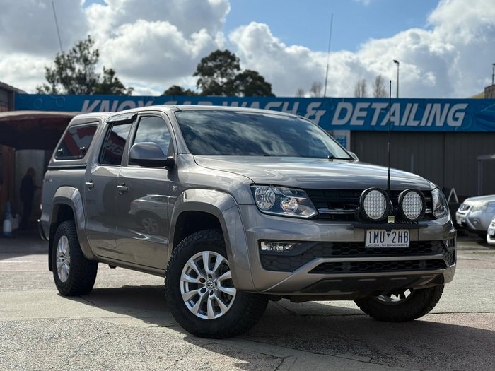 2017 Volkswagen Amarok TDI420 Core Plus 2H MY18 4X4 Constant Mojave Beige