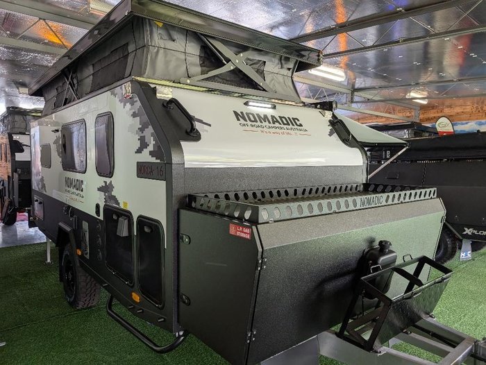 2025 Nomadic Off-Road Campers Norca -16 Double Bunk Electric Pop Top Hybrid Caravan