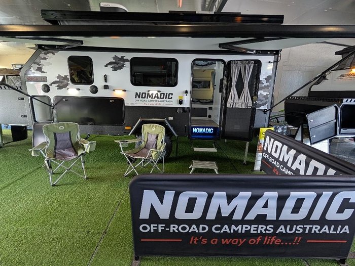 2025 Nomadic Off-Road Campers Norca -16 Double Bunk Electric Pop Top Hybrid Caravan