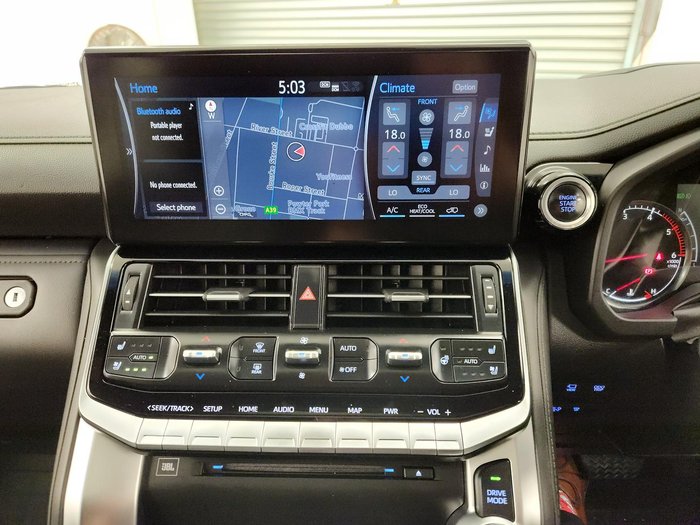 2022 Toyota Landcruiser Sahara FJA300R 4X4 Dual Range Crystal Pearl