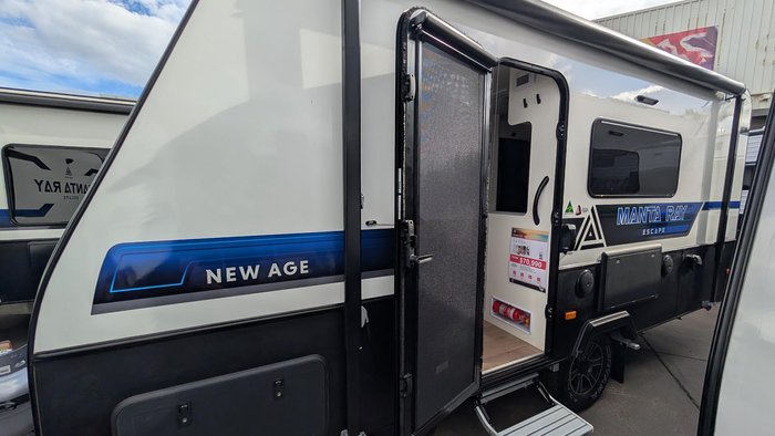 2025 New Age Caravans 15' Manta Ray Escape Save $7,099 Was $70,990