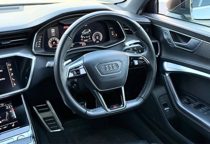 2020 Audi S6 C8 MY20 Four Wheel Drive Glacier White