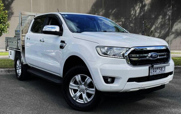 2020 Ford Ranger XLT PX MkIII MY20.25 4X4 Dual Range Arctic White