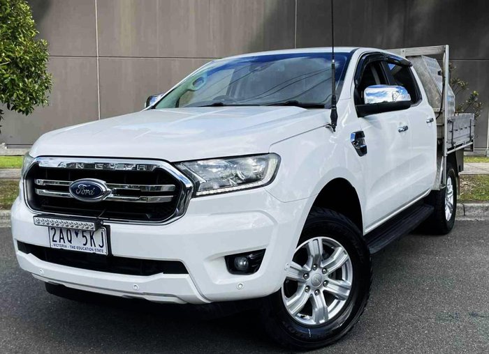 2020 Ford Ranger XLT PX MkIII MY20.25 4X4 Dual Range Arctic White