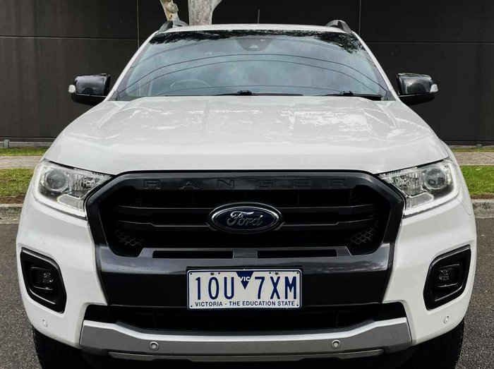 2019 Ford Ranger Wildtrak PX MkIII MY19 4X4 Dual Range Arctic White
