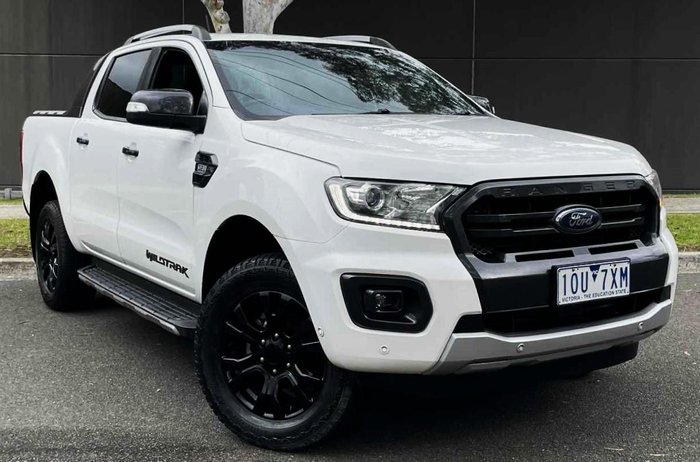 2019 Ford Ranger Wildtrak PX MkIII MY19 4X4 Dual Range Arctic White