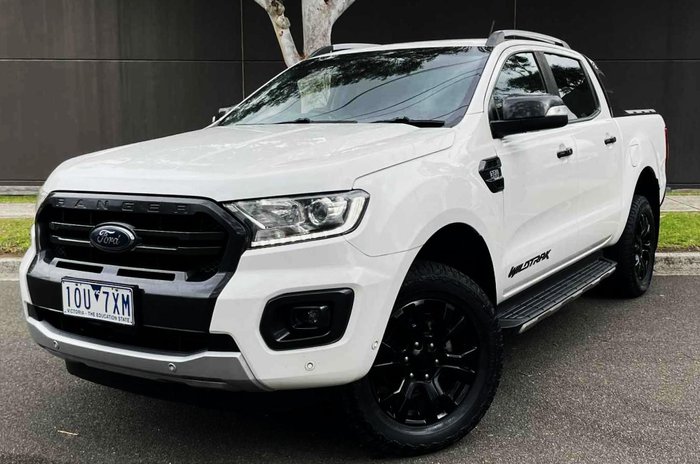 2019 Ford Ranger Wildtrak PX MkIII MY19 4X4 Dual Range Arctic White