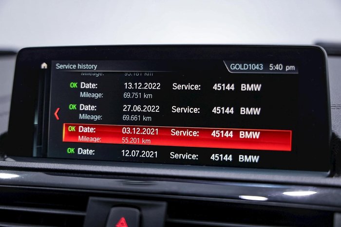 2018 BMW 1 Series 125i M Sport F20 LCI-2 Mineral Grey