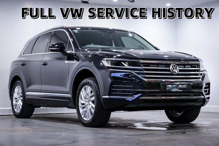 2019 Volkswagen Touareg 190TDI CR MY20 Four Wheel Drive Deep Black
