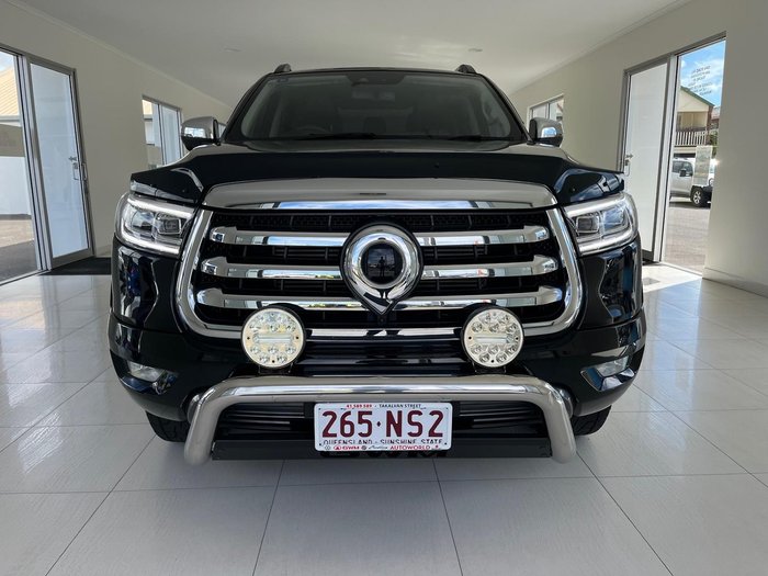 2022 GWM Ute Cannon-X NPW 4X4 Crystal Black