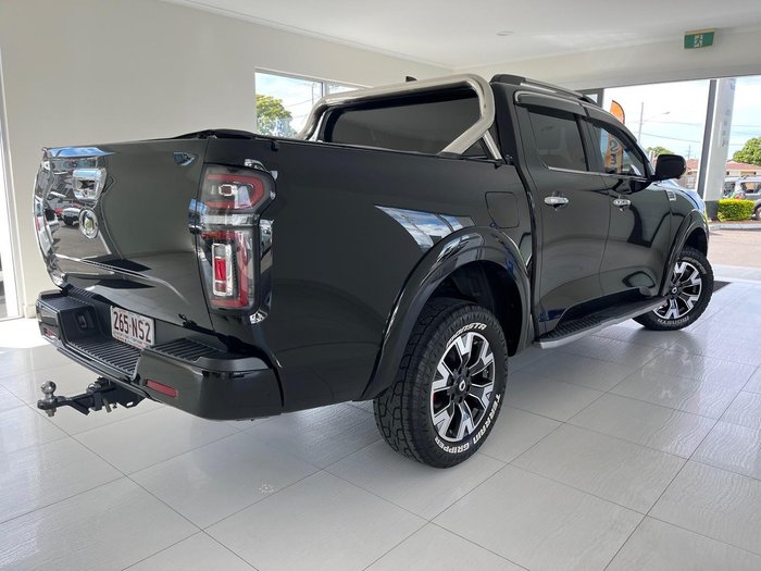 2022 GWM Ute Cannon-X NPW 4X4 Crystal Black