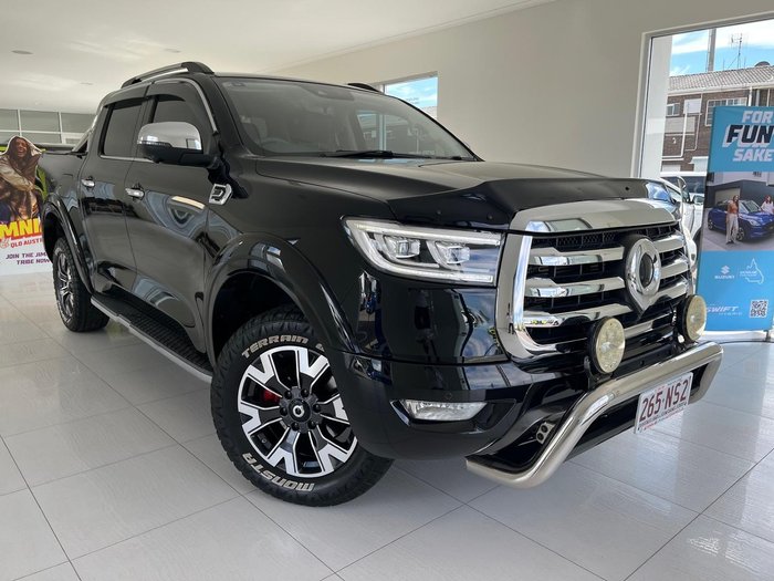 2022 GWM Ute Cannon-X NPW 4X4 Crystal Black