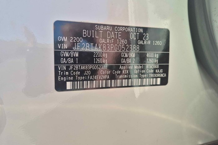 2023 Subaru Outback AWD Touring XT