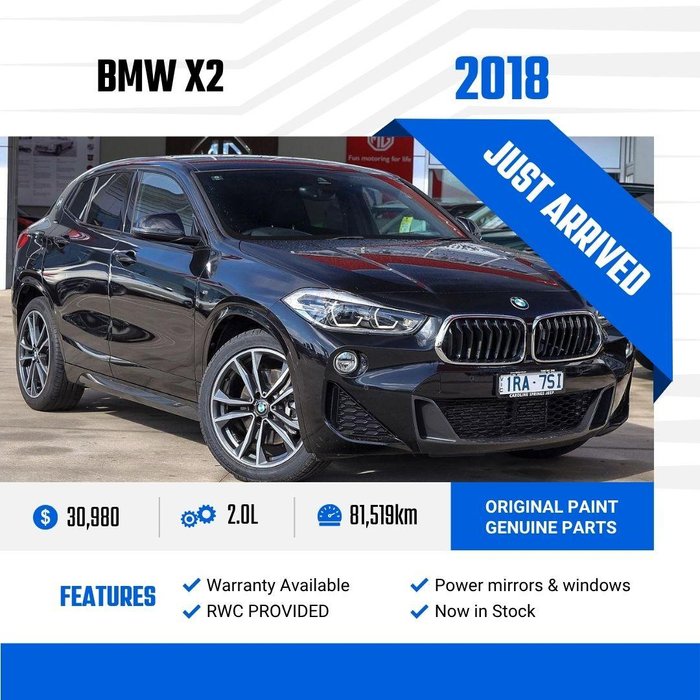2018 BMW X2 xDrive20d M Sport