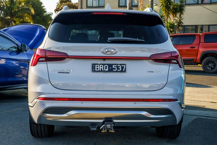 2021 Hyundai Santa Fe Highlander TM.V3 MY21 4X4 On Demand Glacier White