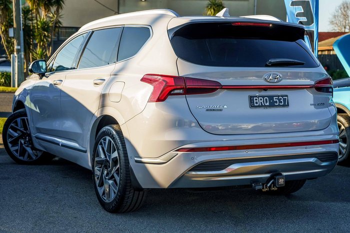 2021 Hyundai Santa Fe Highlander TM.V3 MY21 4X4 On Demand Glacier White