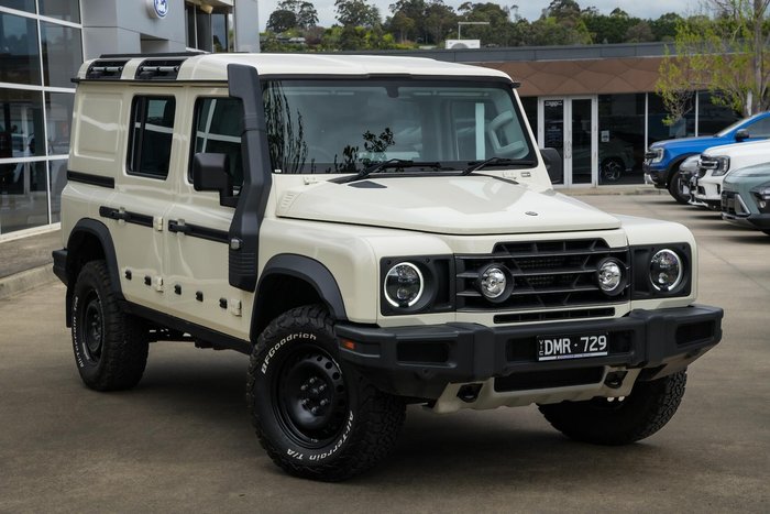 2024 INEOS Grenadier Station Wagon Trialmaster Edition MY24 4X4 Dual Range Scottish White