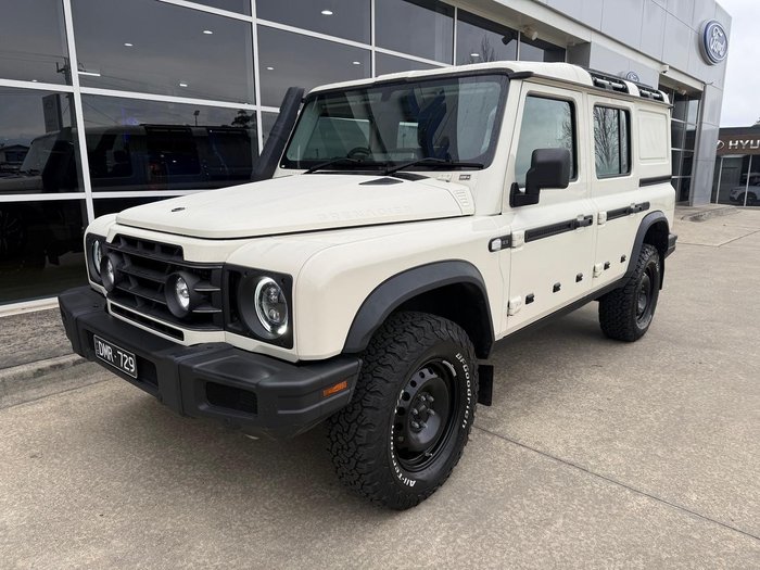 2024 INEOS Grenadier Station Wagon Trialmaster Edition MY24 4X4 Dual Range Scottish White