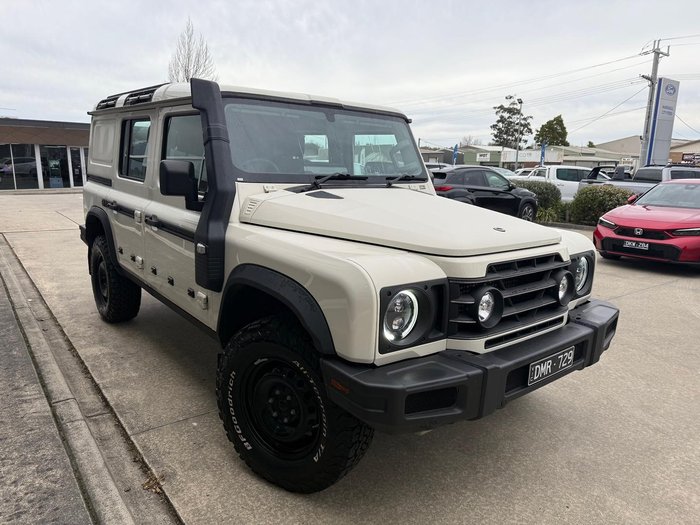 2024 INEOS Grenadier Station Wagon Trialmaster Edition MY24 4X4 Dual Range Scottish White